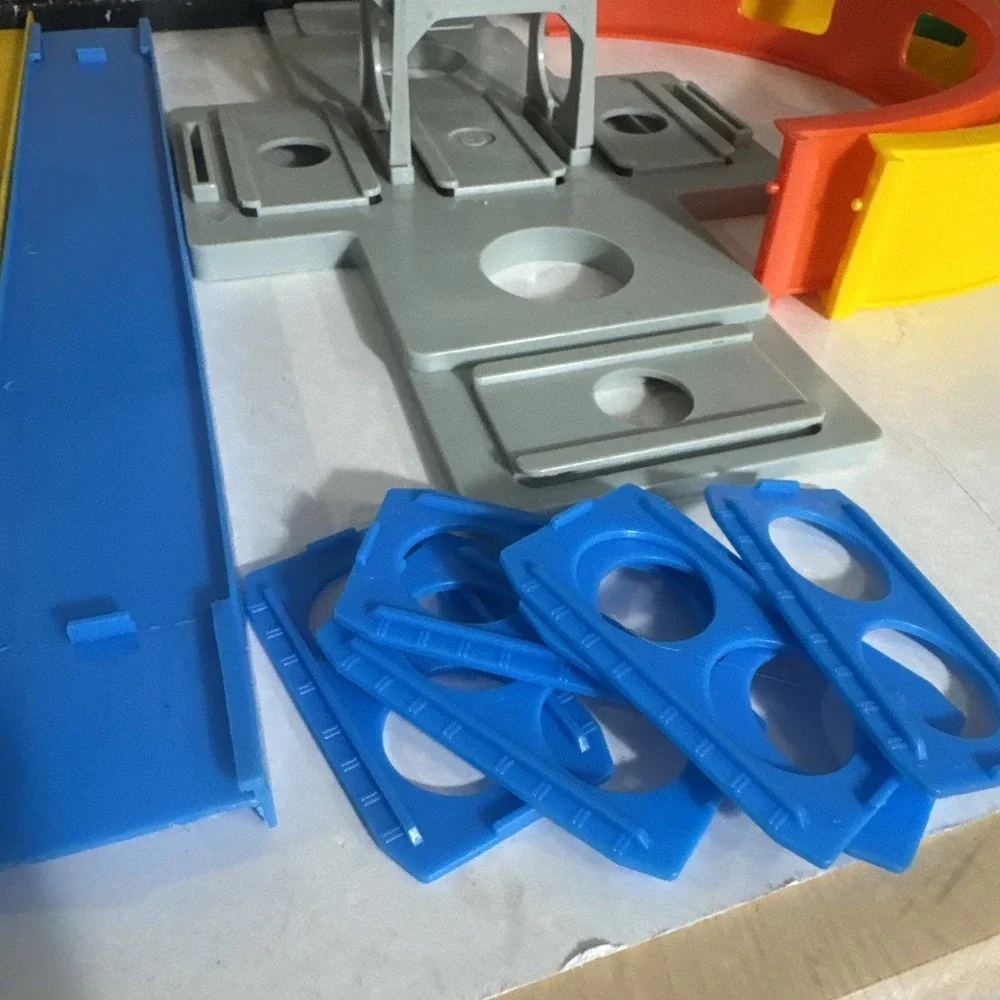 Micro Zoomers Race Track Set Kusan Made In Taiwan Complete Set‎ With Box